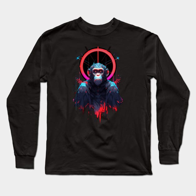 Rising Ape - Zira Long Sleeve T-Shirt by Uri_the_Red